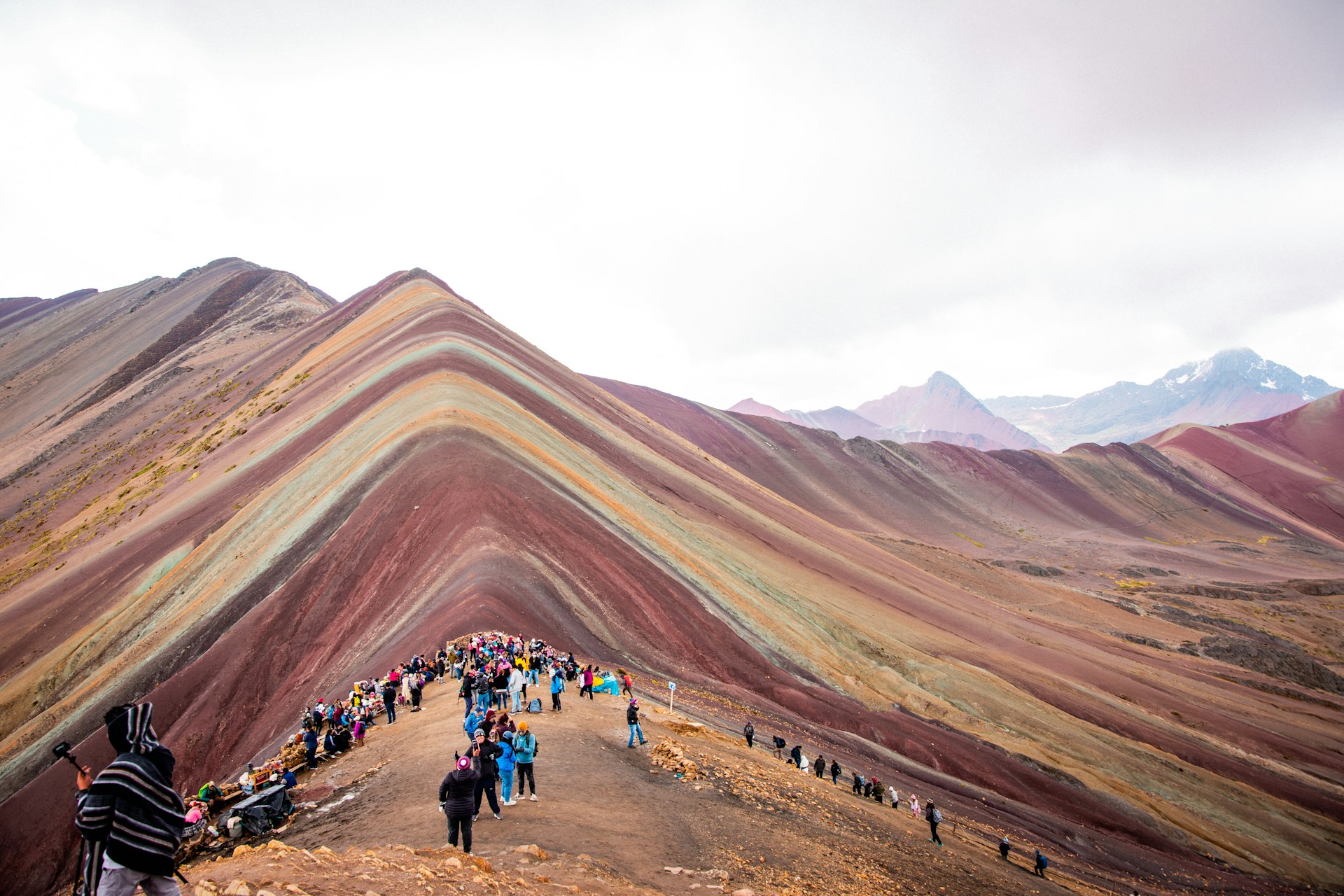 Palccoyo Rainbow mountain peru