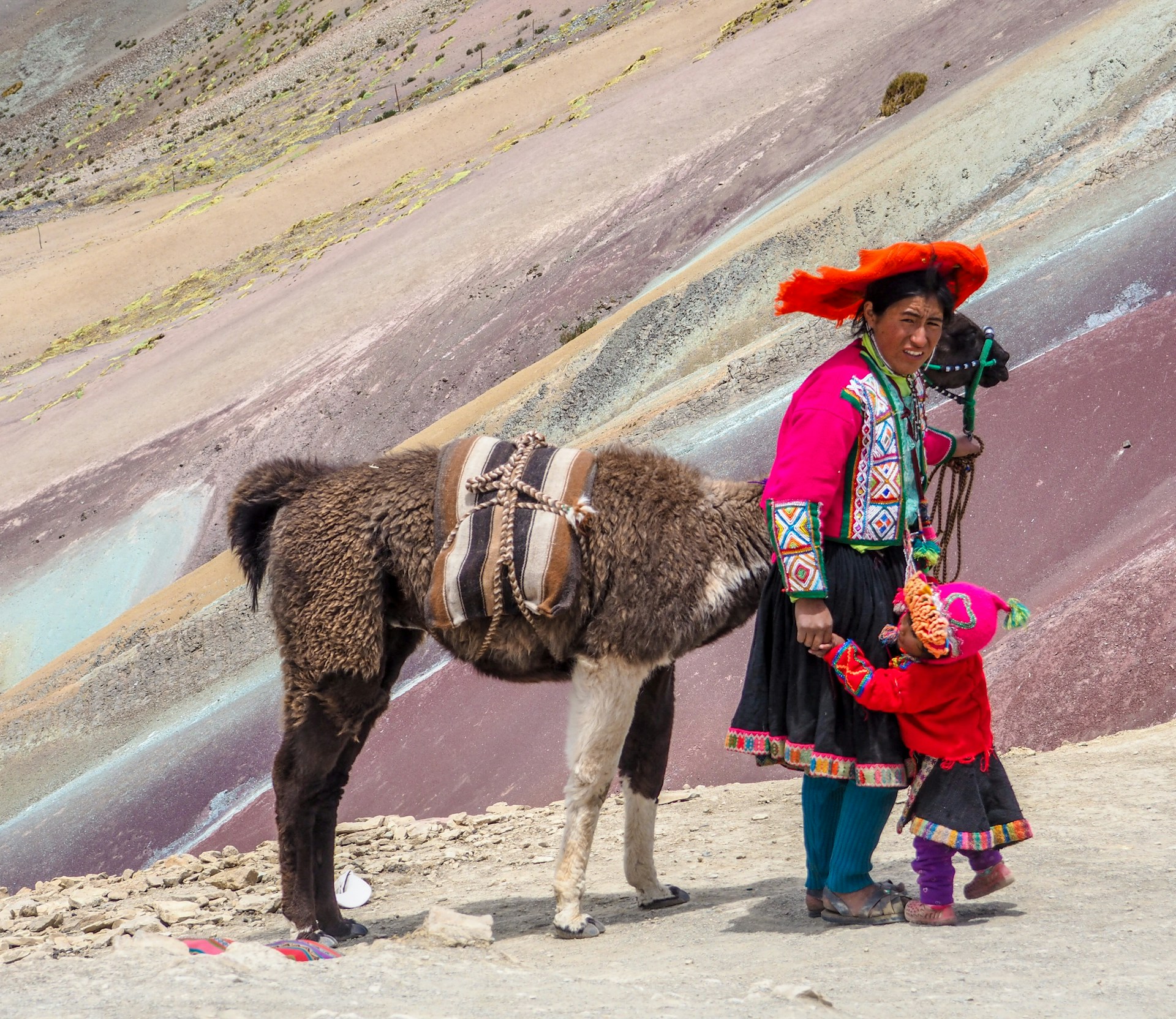 Palccoyo Rainbow mountain peru