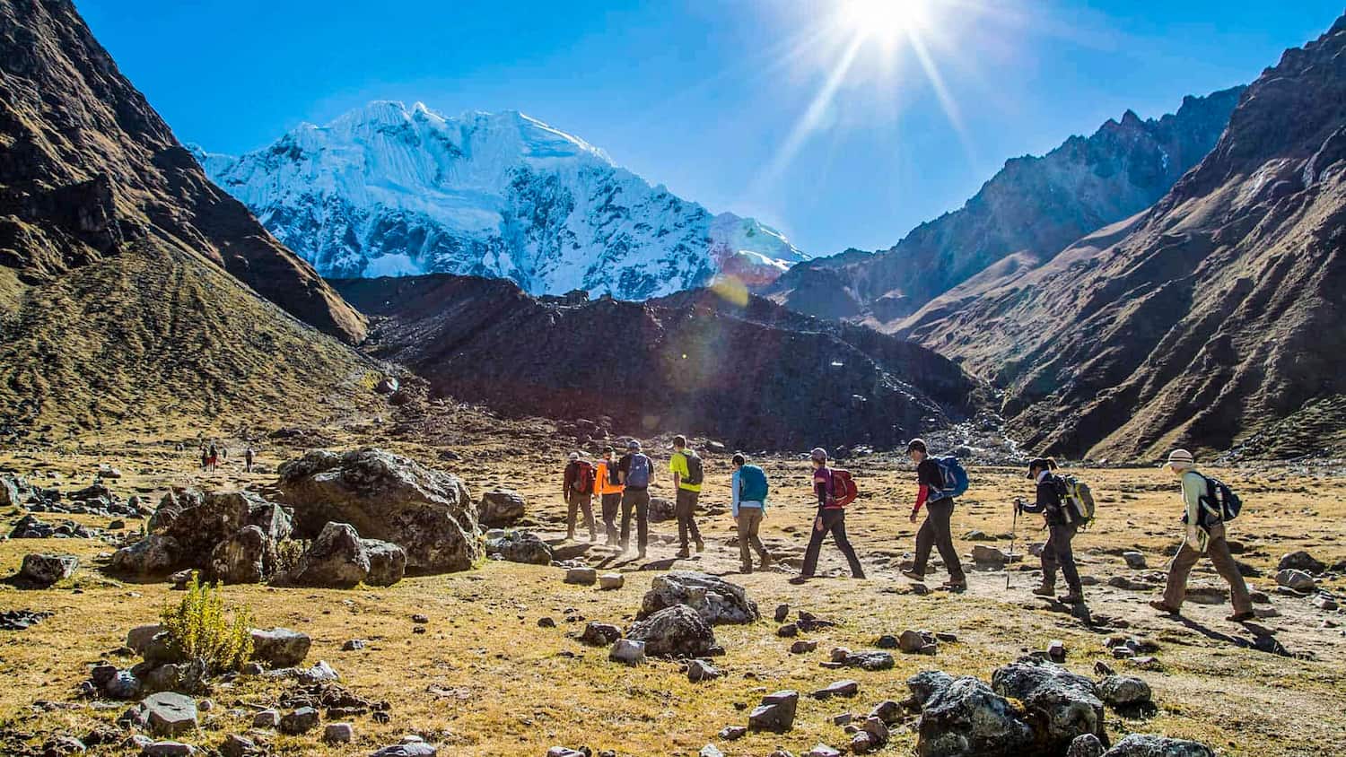 Early morning on the trail to Humantay Lake from Cusco — departing before the crowd wave, soft dawn light